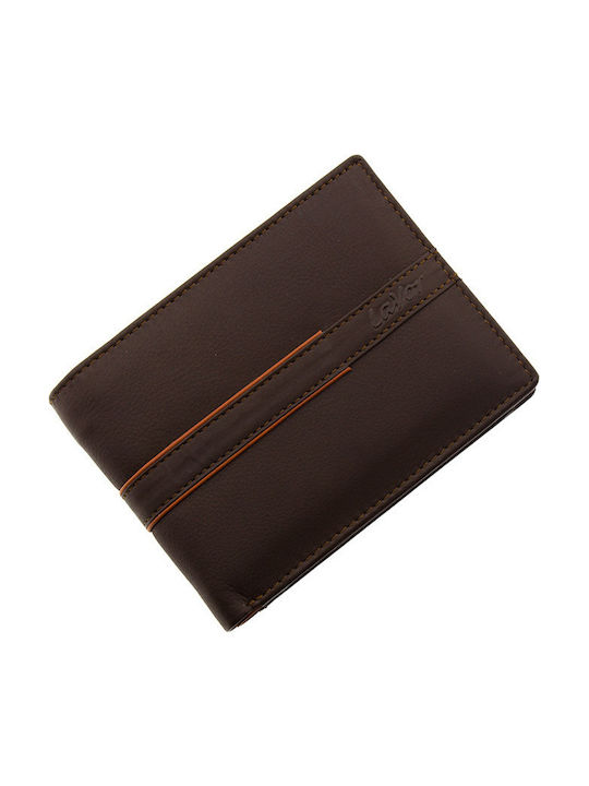 Lavor Leather Men's Wallet with RFID Brown