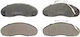 Abe Brake Pad Front for Nissan Trade
