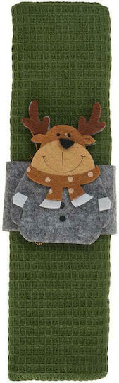 Heinner Christmas Towel Green L38xW64cm.
