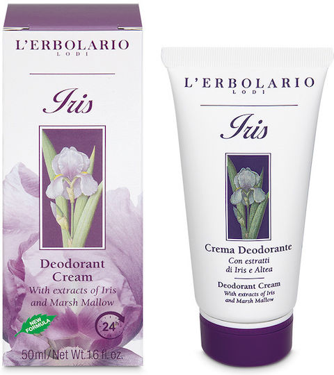 L' Erbolario Iris Deodorant Cream 50ml