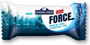 General Fresh Bloc Toaletă cu aromă de Ocean Fresh 40ml