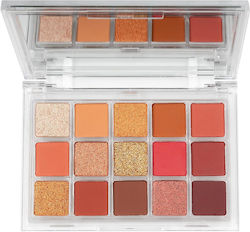 Qibest Lidschatten-Set Mars 15 Farben