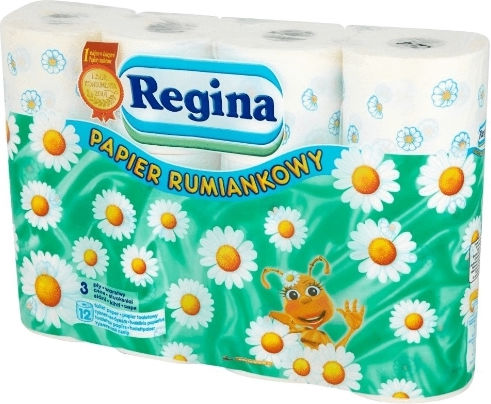 Regina Hârtie Igienică 12 Rulouri 2 Straturi