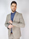 GioS Designs Men's Suit Jacket Beige