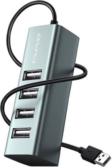 Awei Hub 4 Θυρών USB 3.2 με σύνδεση USB-C