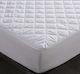 SpitiBazaar Schutzauflage King Size mit Rock 180x200+30cm
