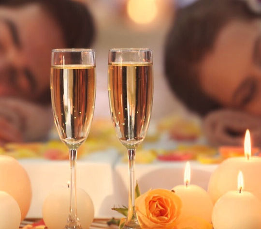 90΄spa Ζευγάρια Ολόσωμο Massage + Κρασί & Φρούτα