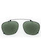 Men's Sunglasses with Metallic Frame Black Green