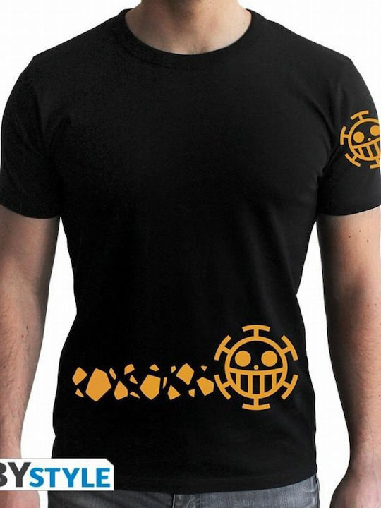 Abysse Trafalgar T-shirt One Piece Μαύρο