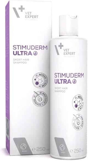 Vet Expert Stimuderm Ultra Kurzhaar-Hund Haarausfall Alopezie Shampoo 250ml