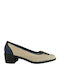 Anatomic Leather Blue Low Heels