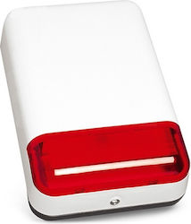 Satel Alarm Siren Batterie Outdoor with Rot Light