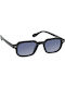 Eyelead Women's Sunglasses with Black Plastic Frame and Black Polarized Lens