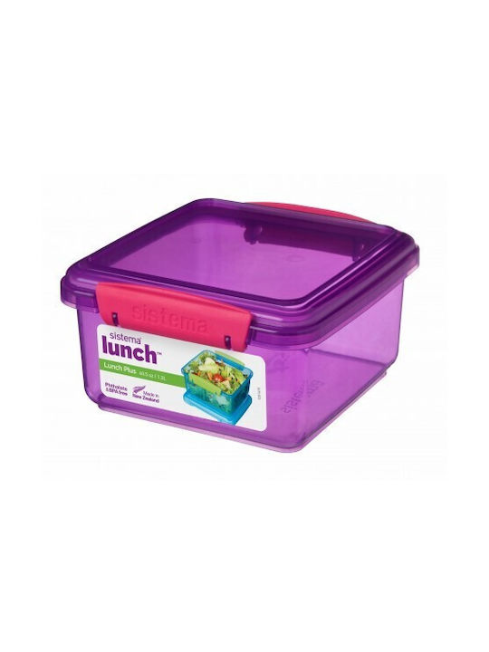 Sistema SIS Δοχείο Φαγητού Πλαστικό Μωβ 1.2lt