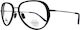 Vuarnet Blue Light Blocking Glasses in Negru Color
