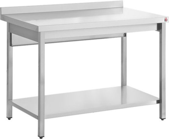 Inomak Ανοξείδωτο Τραπέζι Μ160.2xΒ70xΥ93.3cm