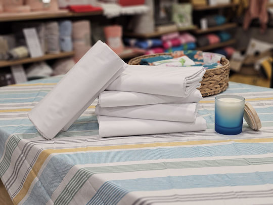 Cozy Cotton Μαξιλαροθήκη Ξενοδοχείου από 100% Βαμβάκι 53x73εκ.