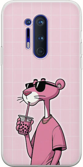 Colectia Swag Panther pentru Oneplus 8 Pro - Husa flexibila din silicon transparent TPU