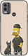 Swag Collection Simpson Nokia C22 Black Tpu Μαύρη Σιλικόνη