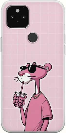 Swag Collection Panther Google Pixel 5 Flexible Tpu Διάφανη Σιλικόνη