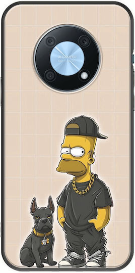Swag Collection Simpson Huawei Nova Y90 Black Tpu Black Silicone