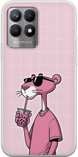 Колекция Swag Panther Realme 8i Гъвкав TPU Прозрачен Силиконов Калъф за Мобилен Телефон