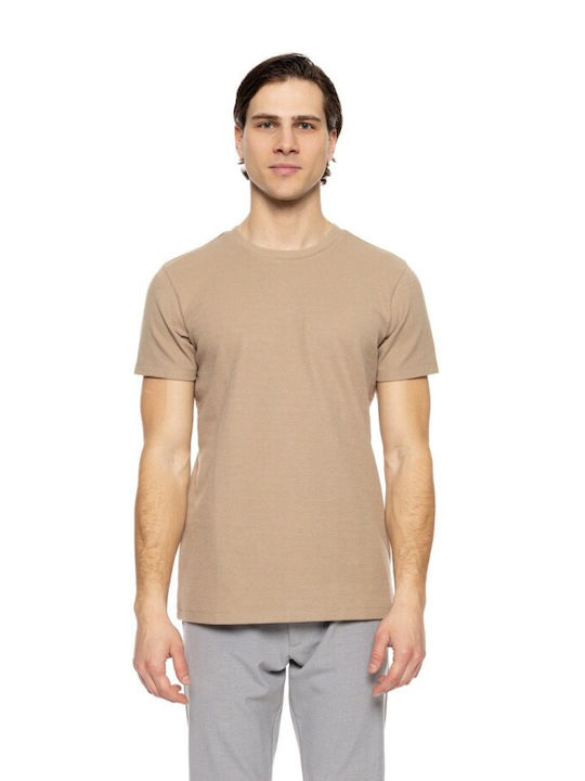 Splendid Men's Short Sleeve T-shirt Lt Beige