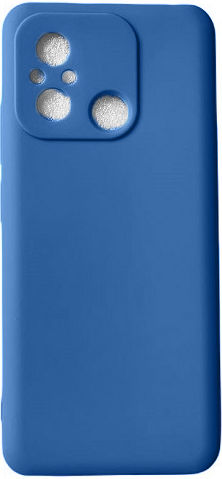 Back Cover Silicone Blue (Redmi 12C)