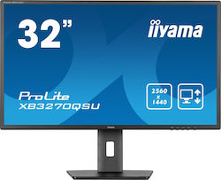 Iiyama ProLite XB3270QSU-B1 IPS Monitor 31.5" QHD 2560x1440 cu Timp de Răspuns 3ms GTG