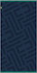 Guy Laroche Beach Towel Cotton Blue 90x180cm.