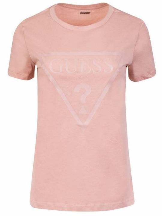 Guess Feminin Tricou Roz