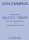 Thompson 3nd Grade Velocity Studies