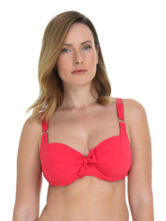 MiandMi Bikini Swim Top Fuchsia