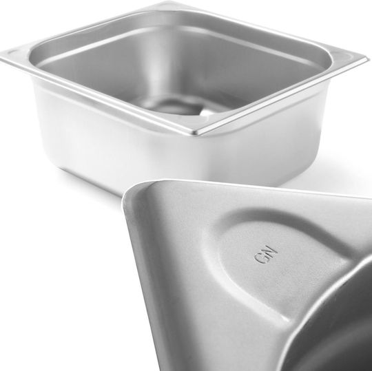 Hendi Stainless Steel Gastronorm GN2/3 H200mm