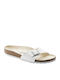 Birkenstock Anatomic Synthetic Leather Women's Sandals White