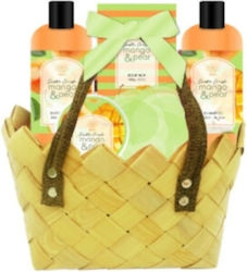 Mango Pear Gift Set Shower Gel 300 Ml Shampoo 300 Ml Soap 100g Lotion 50 Ml + Sponge Mango Pear Gift Set Shower Gel 300 Ml Shampoo 300 Ml Soap 100g Lotion 50 Ml + Sponge