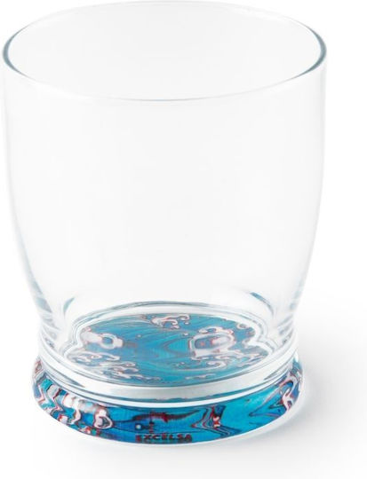 Excelsa Glass Water made of Glass in Light Blue Color 340ml
