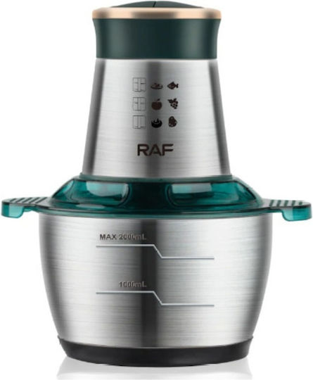 Raf R7029 Πολυκόπτης Multi 1000W με Δοχείο 2lt Μαύρος