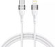 Wozinsky USB-C to Lightning Cable 27W Λευκό 1m (WSTCL1)