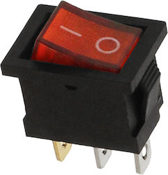 On-Off switch Red 1pcs