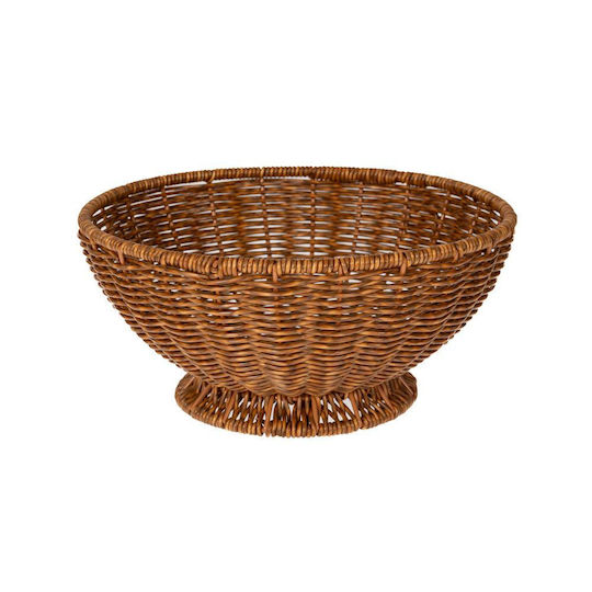Iliadis Decorative Bowl Brown 24.5x24.5x12cm