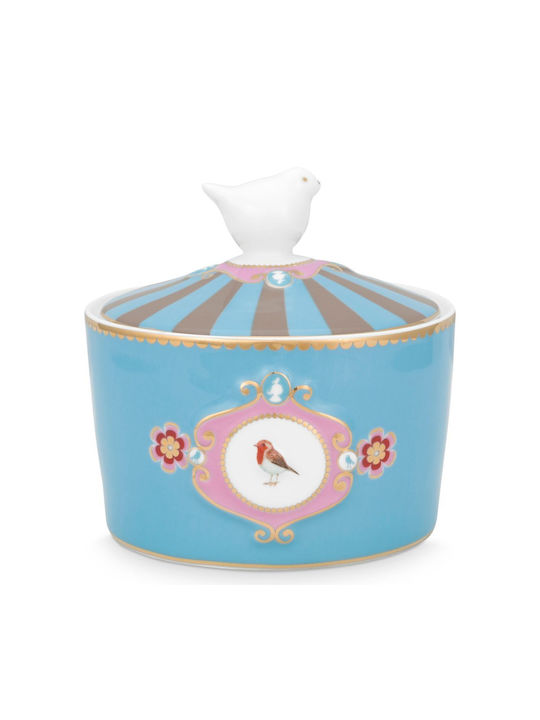 PiP Studio Love Birds Шецерница Сервиз от Порцелан Син 1бр