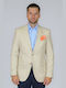 Dezign Men's Suit Jacket Beige