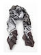 Green Women's Scarf 03-2366 Gray