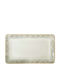 Oriana Ferelli Serving Platter Rectangular made of Porcelain Vintage Beige 27x16cm