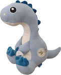 Blue Plush Dinosaur 25cm