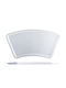 Ready Serving Platter Rectangular White 53.5x26.5cm