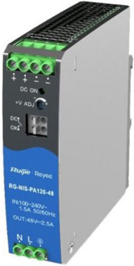 Netzteilmodul Ruijie-reyee Rg-nis-pa120-48 Ac Dc 120w Din-Schienen-Industrie Reye-0133
