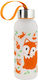 Pylones Kinder Trinkflasche Kunststoff mit Schraubverschluss Auslaufsicher Orange 420ml