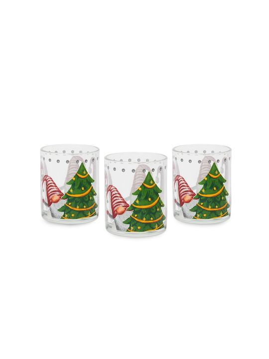 Excelsa Christmas Glass Glass Multicolour